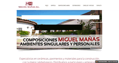 Desktop Screenshot of miguelmanas.com